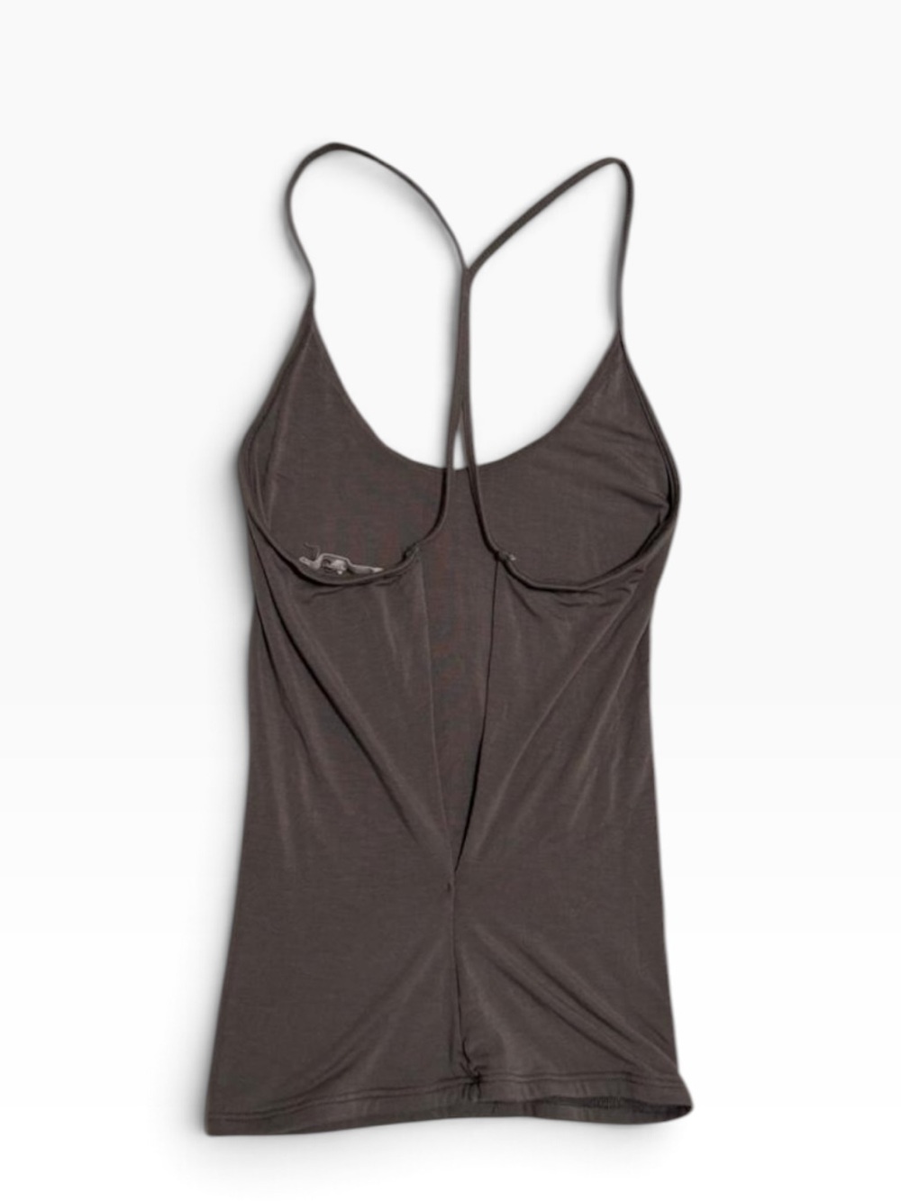 JOAH BROWN OPEN T-BACK CAMI SHADOW GRAY XS/S - Picture 6 of 6